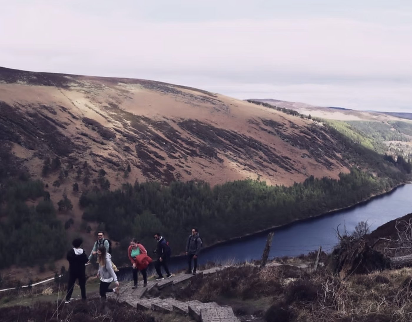Glendalough with friends, Wicklow